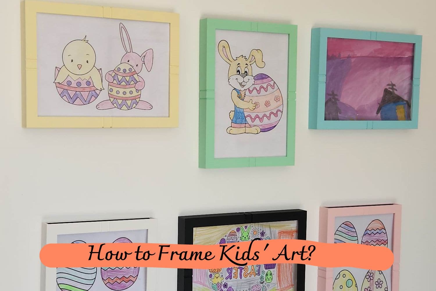 How to Frame Kids' Art