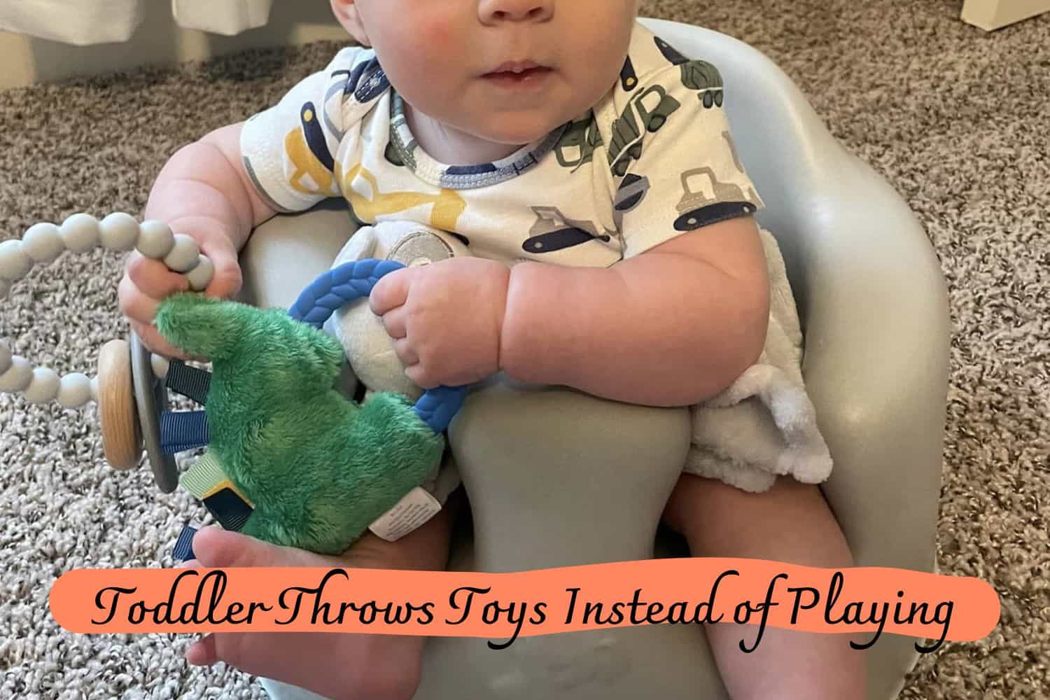 Toddler Throws Toys Instead of Playing