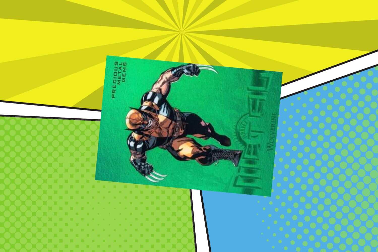 #3 2013 Fleer Retro Green #16 Wolverine - $73,200