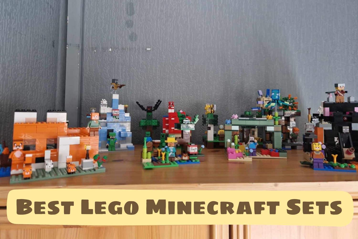 Best Lego Minecraft Sets