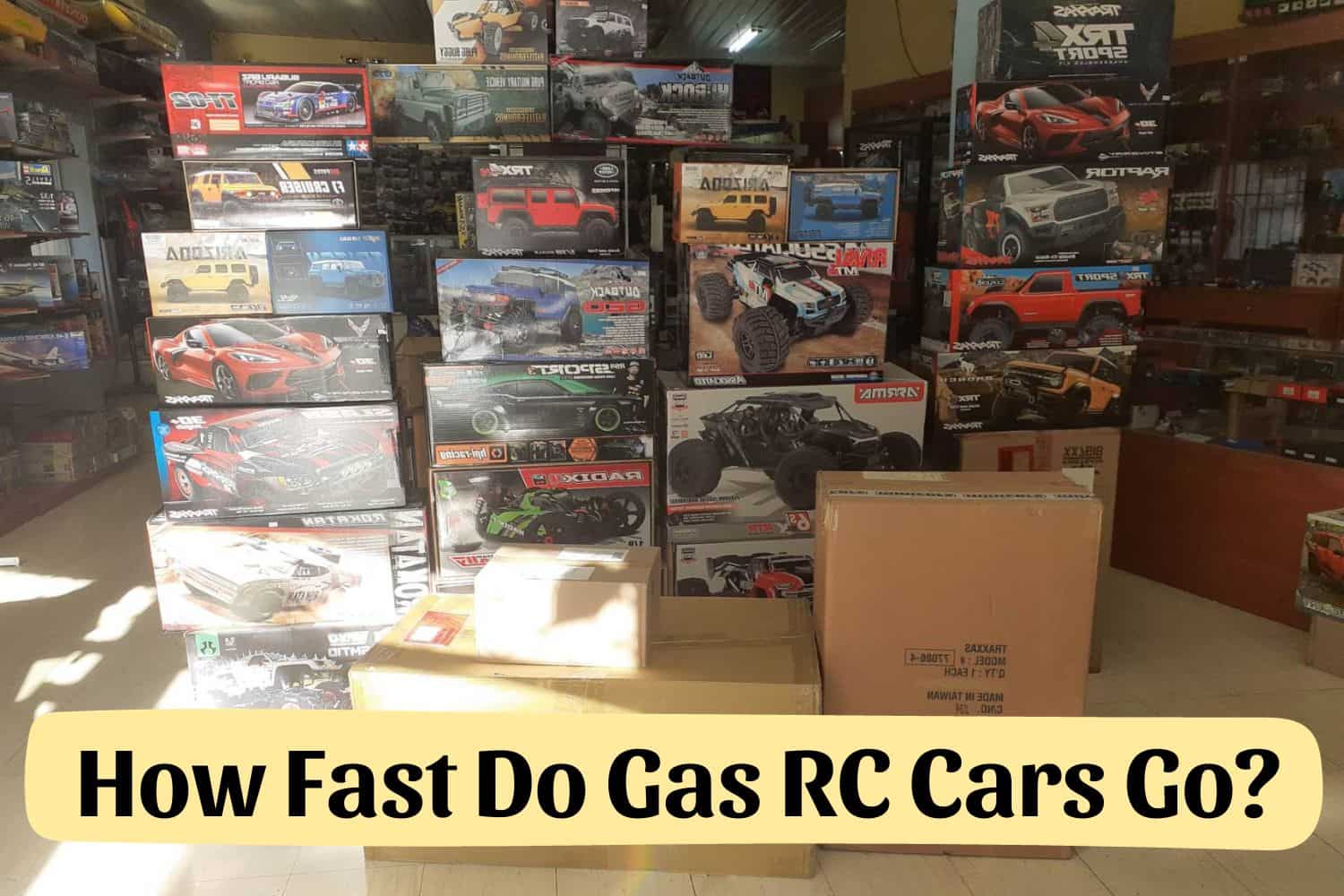 How Fast Do Gas RC Cars Go?