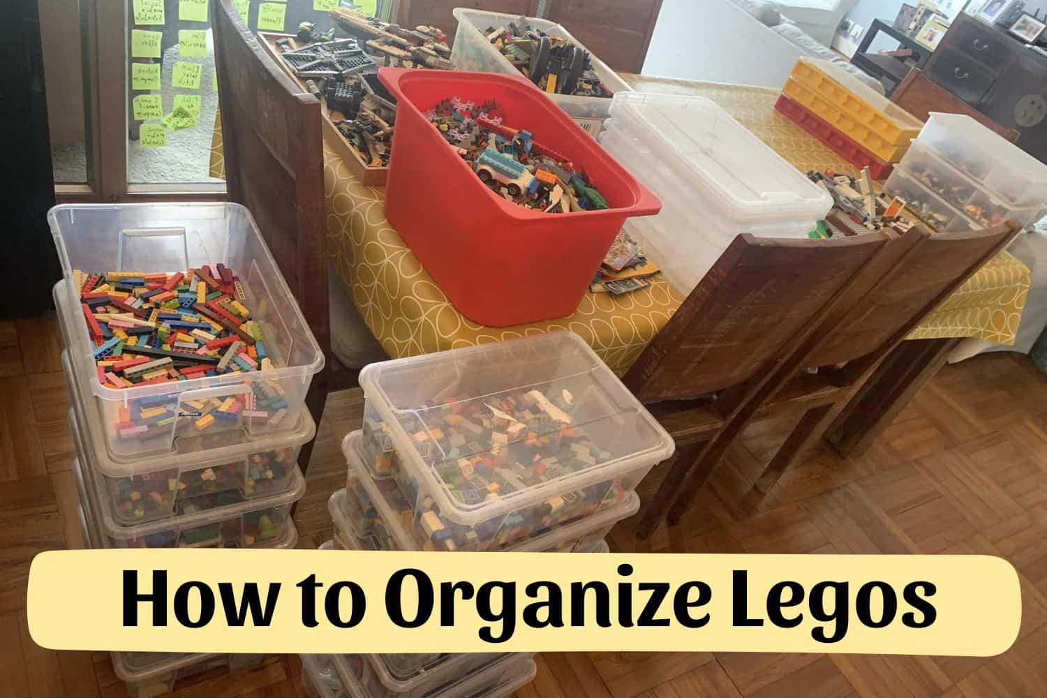 How to Organize Legos