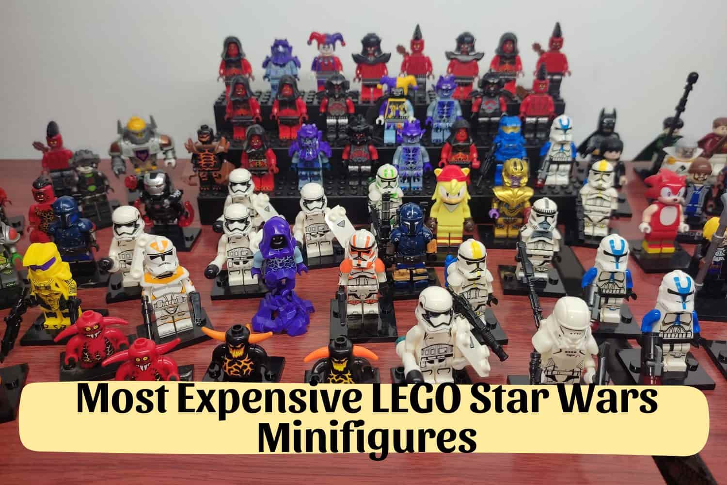 Most Expensive LEGO Star Wars Minifigures