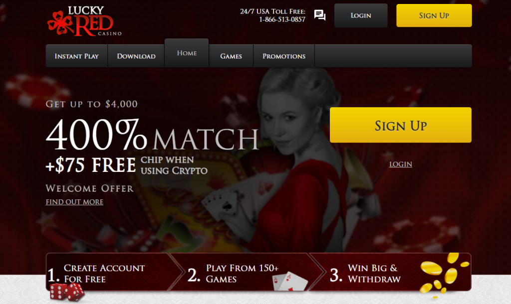 Lucky Red new york online casino featuring classic table games and fast withdrawals
